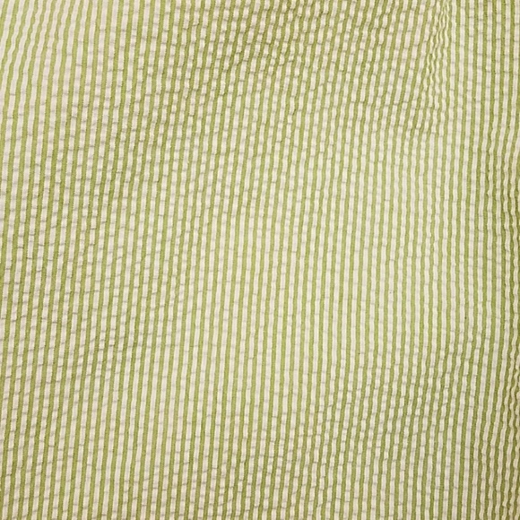 J. McLaughlin Green Searsucker Pants - Picture 5 of 9